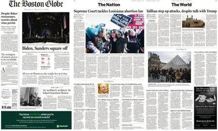 The Boston Globe – March 05, 2020