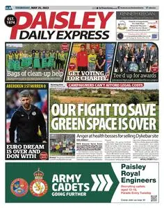 Paisley Daily Express – 25 May 2023