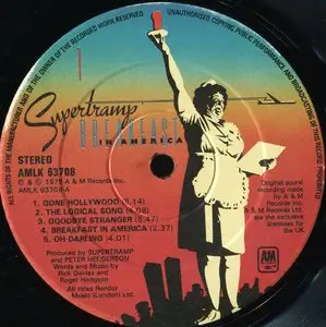  Supertramp ‎– Breakfast In America {Original UK} Vinyl Rip 24/96