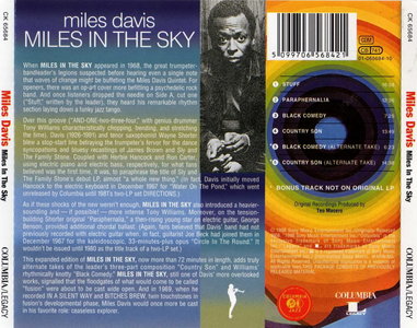 Miles Davis - Miles In The Sky (1968) {1998 Columbia Remaster} [Re-Upload]