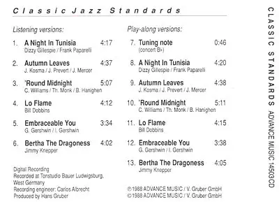 The Jazz Workshop Series - Vol. 3 - Classic Standards - 1988