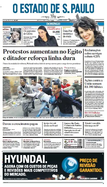 Jornal O Estado de SP em PDF, Domingo, 30 de Janeiro de 2011