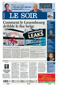 Le Soir du 06 Novembre 2014