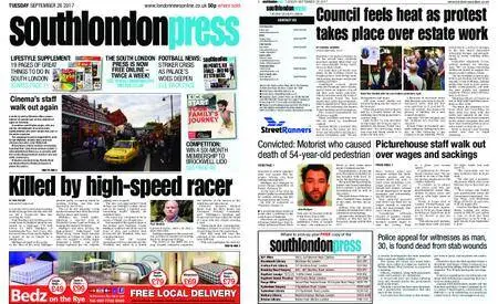 South London Press – September 26, 2017