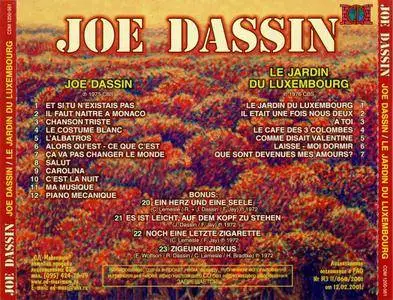 Joe Dassin - Joe Dassin `75 & Le Jardin Du Luxembourg `76 (2001)