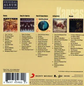 Kansas - Original Album Classics [2009, 5CD Box Set, Sony Music, 88697459822]