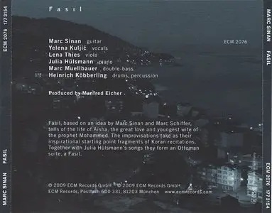 Marc Sinan - Fasil (2009) {ECM 2076}