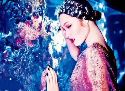 Chiharu Okunugi - Ellen von Unwerth Photoshoot 2014