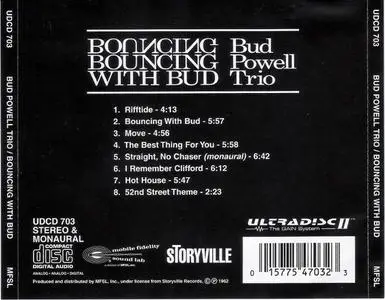 Bud Powell Trio - Bouncing with Bud (1962/1997) {Remastered}