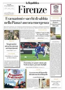 la Repubblica Firenze - 10 Novembre 2023