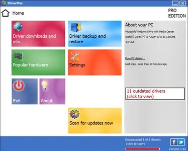 DriverMax PRO 7.44