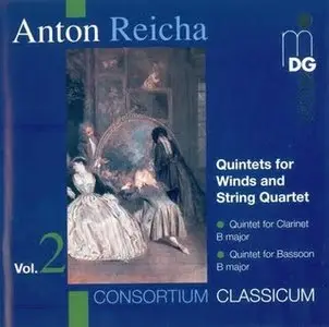 Anton Reicha - Quintets For Winds and String, Vol. 2