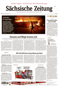 Saechsische Zeitung Dresden - 02. Juni 2020