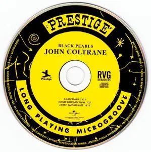 John Coltrane - Black Pearls (1958) {2008 Prestige RVG Remasters Series}