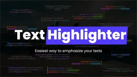 Highlight Texts - Explainer || Macros 43719149