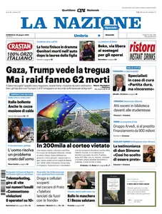 La Nazione Umbria Terni - 29 Giugno 2025