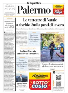 la Repubblica Palermo - 15 Dicembre 2024