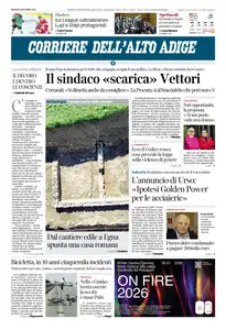 Corriere dell'Alto Adige - 28 Ottobre 2025