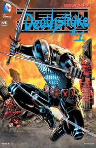 Teen Titans 23 2-Deathstroke 2013 Digital Shining Knight
