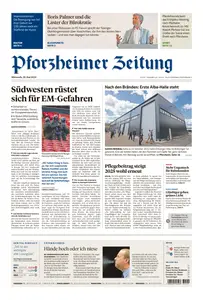 Pforzheimer Zeitung - 29 Mai 2024