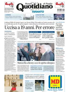 Quotidiano di Puglia Taranto - 24 Settembre 2024