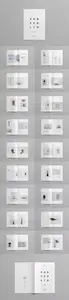 Minimal Portfolio - Brochure Catalog INDD Template for InDesign [38 Pages]