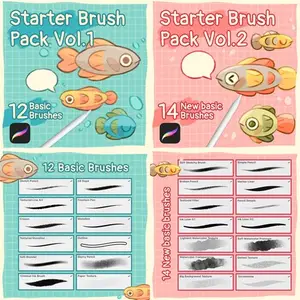 Starter Brush Pack for Procreate