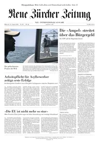 Neue Zurcher Zeitung International  - 14 August 2024