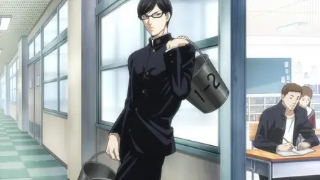 Haven't You Heard I'm Sakamoto S01E01 Class 1 2 Sakamoto Bee Quiet