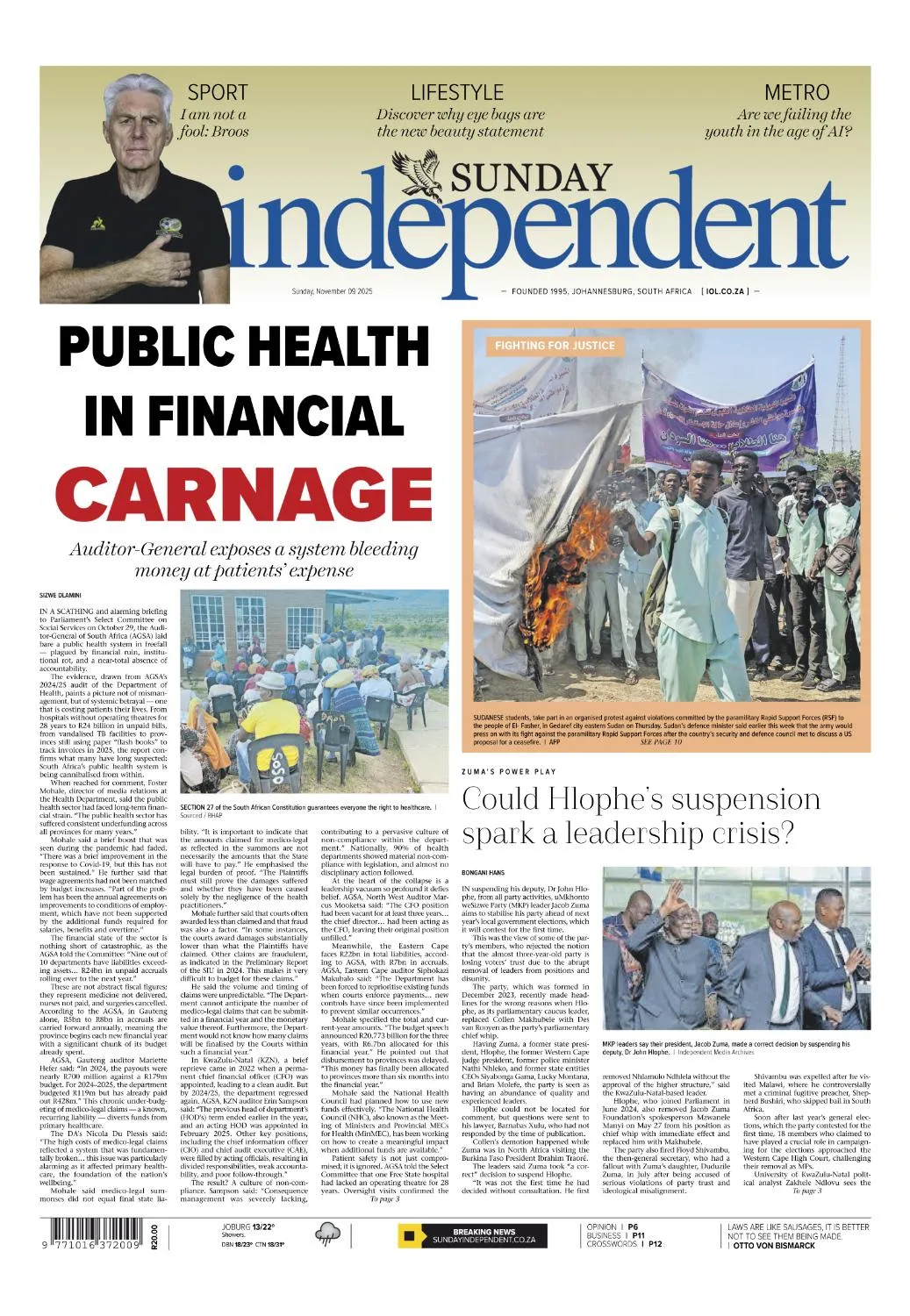 Sunday Independent - 9 November 2025