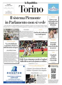 la Repubblica Torino - 21 Ottobre 2024