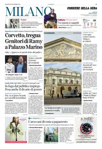 Corriere della Sera Milano - 28 Novembre 2024