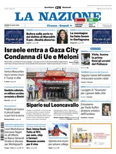 La Nazione  - 22 Agosto 2025