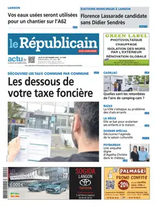 Le Républicain Sud Gironde - 25 Septembre 2025