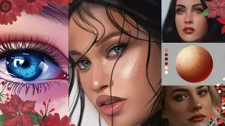 Digital Illustration: Realistic Female Portraits Masterclass