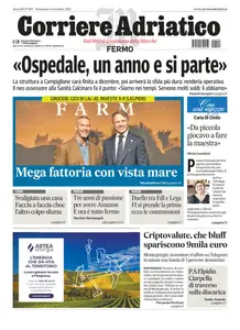 Corriere Adriatico Fermo - 9 Novembre 2025