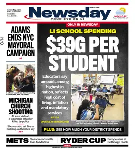 Newsday - 29 September 2025