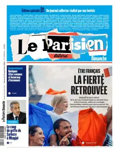 Le Parisien du Dimanche 22 Septembre 2024