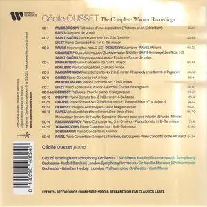 Cécile Ousset: The Complete Warning Recordings [16CDs] (2022)