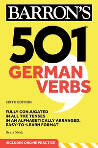 501 German Verbs (Barron's 501 Verbs), 7th Edition