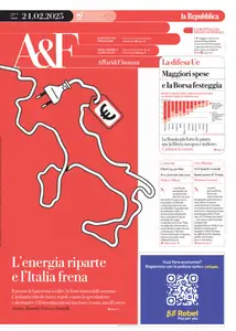 la Repubblica Affari & Finanza - 24 Febbraio 2025