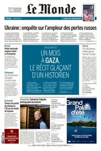 Le Monde du Dimanche 25 et Lundi 26 Mai 2025