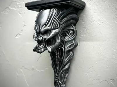 Classic Predator Shelf - 3D Print Model
