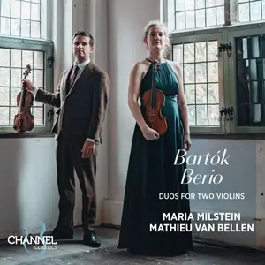 Maria Milstein & Mathieu van Bellen - Bartók & Berio: Duos for Two Violins (2025)