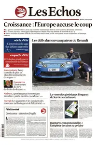 Les Echos du Jeudi 31 Juillet 2025