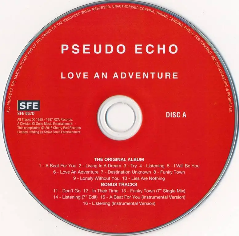 Pseudo Echo - Love an Adventure. Pseudo Echo 1984. Альбом pseudo Love. Pseudo Echo - Race (Sample CD r32p-1181). Echo cd. Pseudo Echo - Love an Adventure. Pseudo Echo 1984. Альбом pseudo Love. Pseudo Echo - Race (Sample CD r32p-1181).