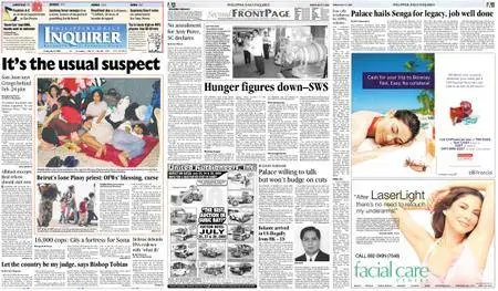 Philippine Daily Inquirer – July 21, 2006