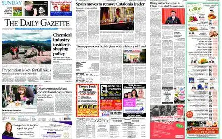 The Daily Gazette – October 22, 2017