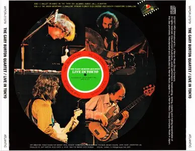 The Gary Burton Quartet - Live In Tokyo (1971) {2013 Japan Jazz Best Collection 1000 Series 24bit WPCR-27379}