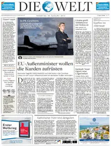 Die Welt am 16 August 2014